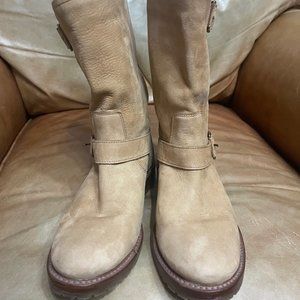 Frye Womens US 7  Natalie Mid Engineer Boots